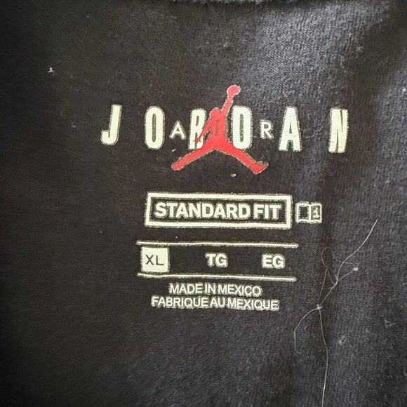 Jordan First in Flight Black T-shirt Mens XL - Picture 3 of 4